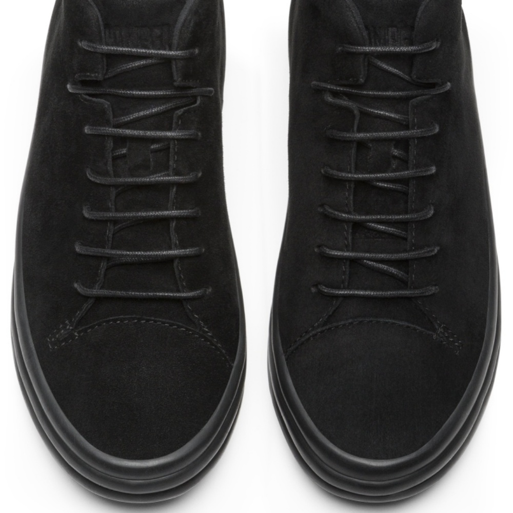 Camper Hoops - Suede high-top minimalist sneaker